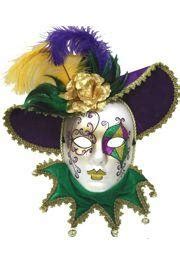 Mardi Gras Masquerade Masks for Men and Women