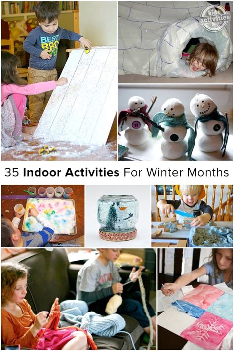 35 Indoor Activities For Winter Months - Parent Picks