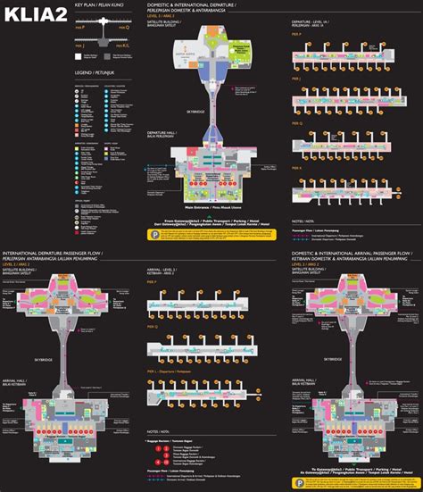 Kuala Lumpur airport KLIA2 map