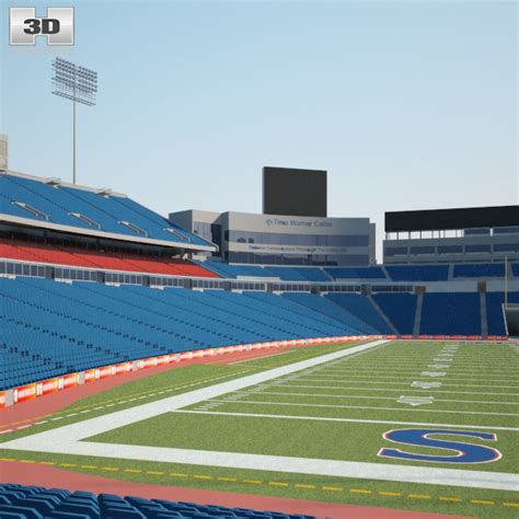 Ralph Wilson Stadium 3D model - Architecture on Hum3D