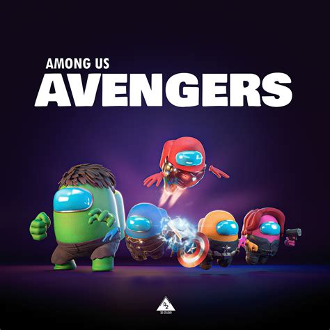 Among us 3D Animation/Avengers on Behance