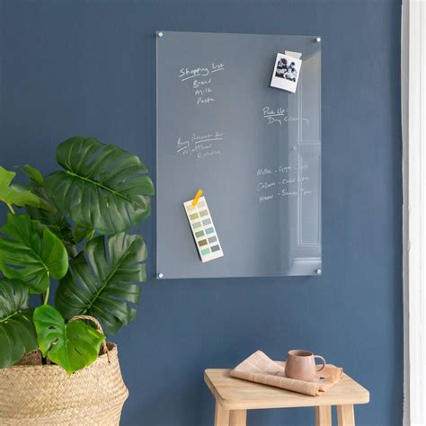 Clear Acrylic Dry Erase Notice Board By Twenty-Seven | notonthehighstreet.com Planner Board ...