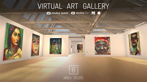 VIRTUAL ART GALLERY FOR ARTISTS - YouTube