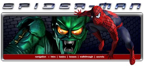 Spider-Man: The Movie - ps2 - Walkthrough and Guide - Page 1 - GameSpy