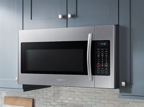 1.8 cu.ft. Over-the-Range Microwave in Stainless Steel (ME18H704SFS) | Samsung US