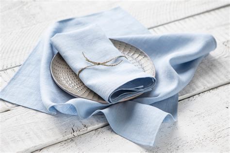 Small Cloth Napkins Bulk Blue Linen Napkins Linen Napkins - Etsy Canada