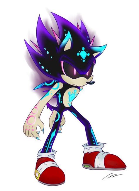 Glowstick Sonic by NannelFlannel on DeviantArt | Sonic, Sonic art, Animated cartoon characters