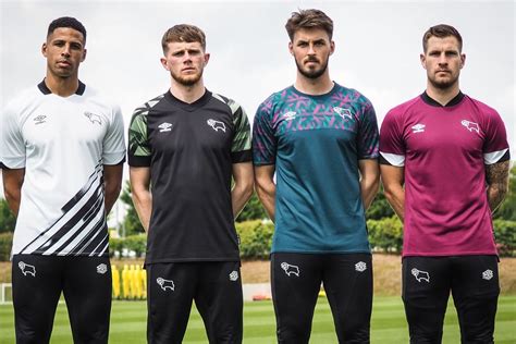 Novas camisas do Derby County 2022-2023 Umbro » MDF