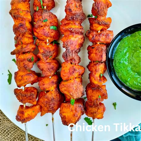 Chicken Tikka Recipe (Tandoori Tikka Kabab) - RSK FOOD