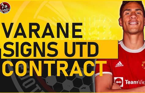 Raphaël Varane signs for Manchester United! Announcement Today!