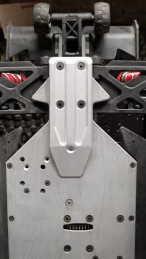 ARRMA 6S REAR SKID PLATE FITS v1-v4 EXB 6S MODELS - customrcuprades