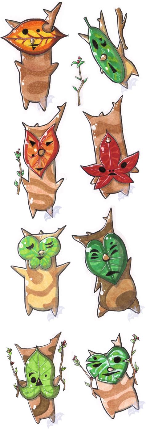 Korok Sketch Dump by AkikoKaido http://www.deviantart.com/art/Korok ...