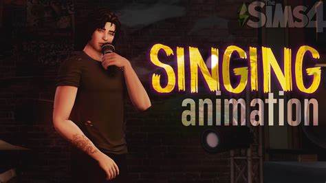 Singing animation | The Sims 4 - YouTube