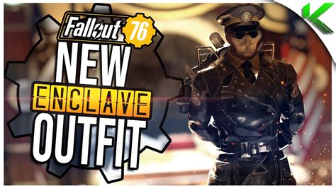 été Ruiné Immédiatement fallout 76 enclave officer uniform faire une expérience milice designer