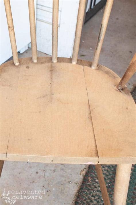 The Easiest Way to Fix a Broken Chair Seat - Reinvented Delaware