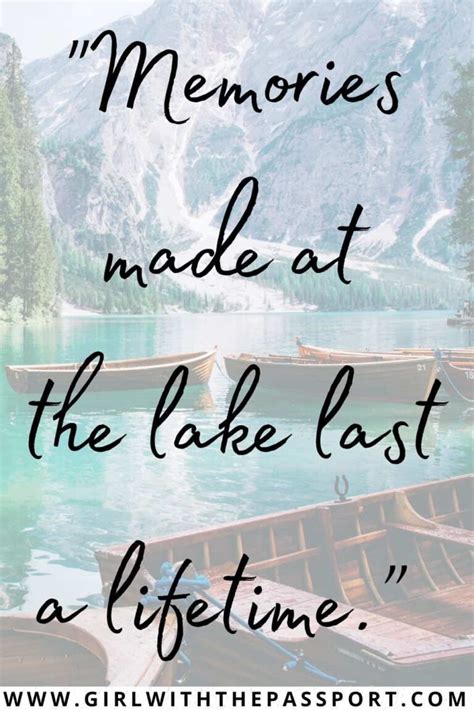 170 Amazing & Best Lake Quotes for Instagram from an expert!