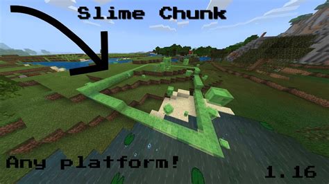 Easiest way to find slime chunks in 1.16 Works on Bedrock and Java! - YouTube