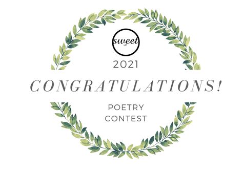 Poetry Contest 2021 Winners | Sweet Lit