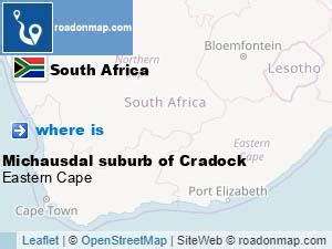 Where is Michausdal suburb of Cradock Chris Hani, Eastern Cape South Africa