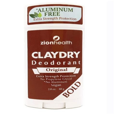 Zion Health Adama Minerals Clay Dry Deodorant Original - 2.5 oz, 1 Pack ...