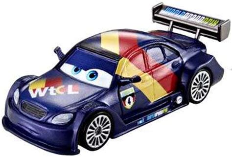 Disney Pixar Cars Cars 2 Main Series Max Schnell 155 Diecast Car Mattel Toys - ToyWiz