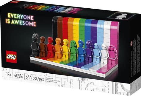 Review: LEGO 40516 Everyone is Awesome (Pride Month LEGO set) - Jay's Brick Blog