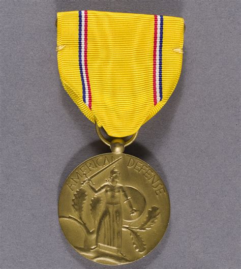 Medal, American Defense Service Medal | National Air and Space Museum