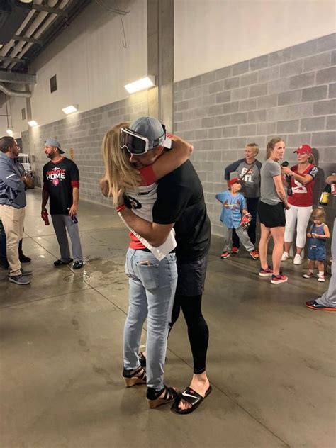 Cardinals' Jack Flaherty Shares Hug with Mom After Playoff Victory