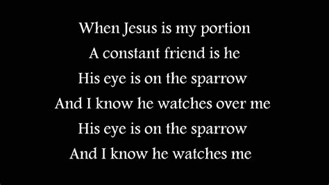 Lauryn Hill & Tanya Blount - His Eye Is On The Sparrow lyrics Chords ...