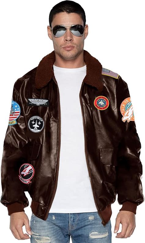 Kids Children Top Gun: Maverick Cosplay Costume Bomber Jacket Outfits Halloween Carnival Suit ...