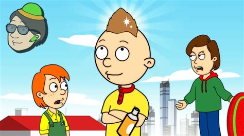 Caillou Grows Hair?! - YouTube