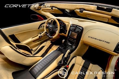 Corvette C6 Custom Interior: Pepper & Vanilla - Photo Gallery ...