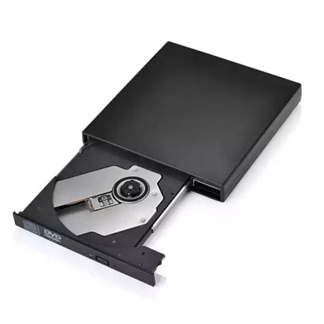 USB 2.0 External Slim Portable Optical Drive CD/DVD-ROM, CD/DVD-RW ...