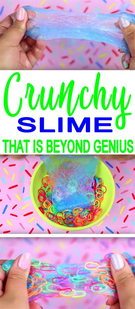 DIY Crunchy Slime Recipe | How To Make Slime Without Borax