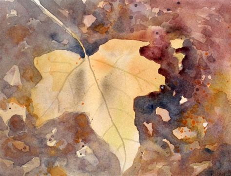 KaySmithBrushworks: Autumn Leaf