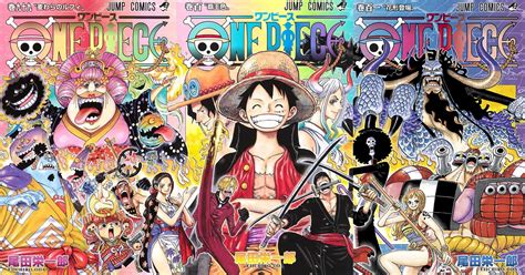 One Piece Volume 99, 100, 101 Covers Combined : r/OnePiece