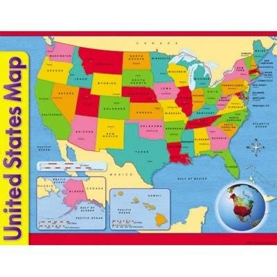 USA Map Chart - Explore the United States and Major Cities