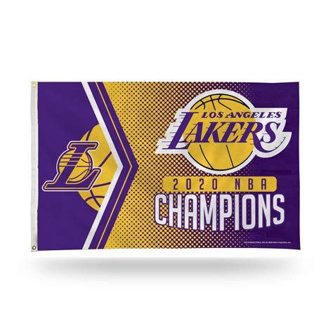 Los Angeles Lakers 2020 NBA Champions 3' x 5' Banner Flag | Fan Shop TODAY