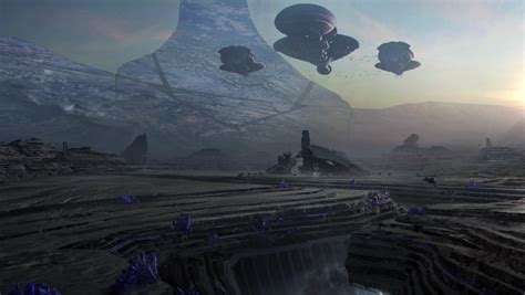 Halo Concept Art — Halo Wars 2 concept art for a Banished landing...