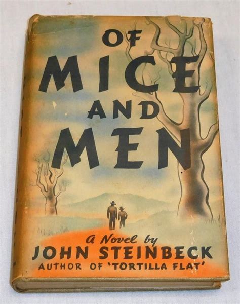 1937 FIRST EDITION Of Mice and Men by John Steinbeck | Of mice and men ...