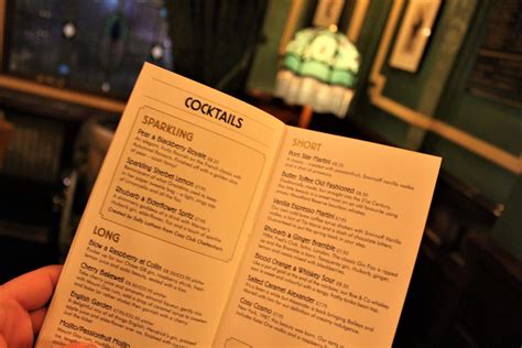 Cosy Club Nottingham drinks menu – The Travels of Mrs B