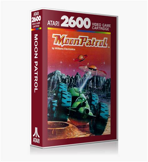 Moon Patrol Atari 2600 Cover, HD Png Download - kindpng