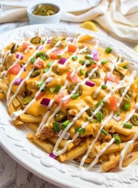 Loaded Cheese Fries #fries #cheeselove #food #foodelove | Recipes, Cooking recipes, Fries recipe