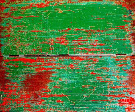 Green and Red Lid Mixed Media by Contemporary Luxury Fine Art