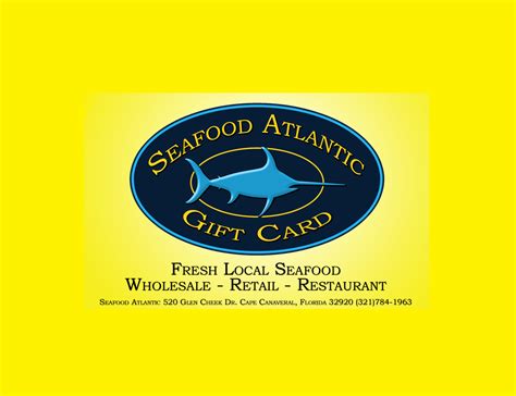 Seafood Restaurant Gift Certificates