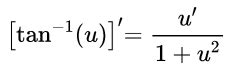 Derivative of Arctan - Voovers