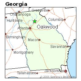 Best Places to Live in Oakwood, Georgia