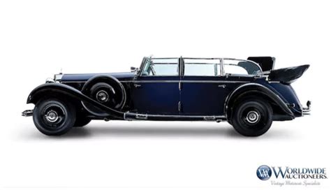 Hitler's 1939 Mercedes-Benz heads to auction