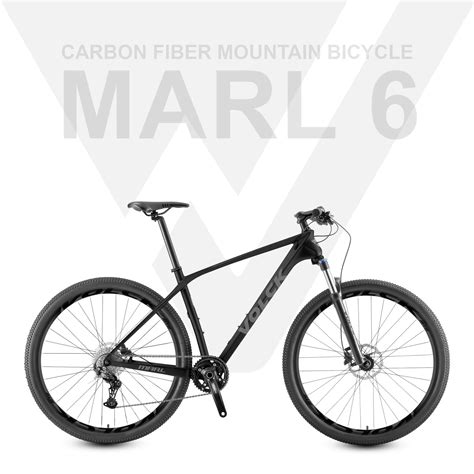 VOLCK Marl 6 Carbon Fiber Mountain Bike | Shimano Deore M6100 | Free ...