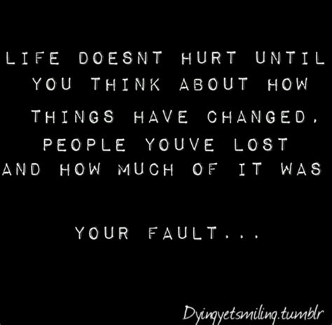 Everything Is My Fault Quotes. QuotesGram